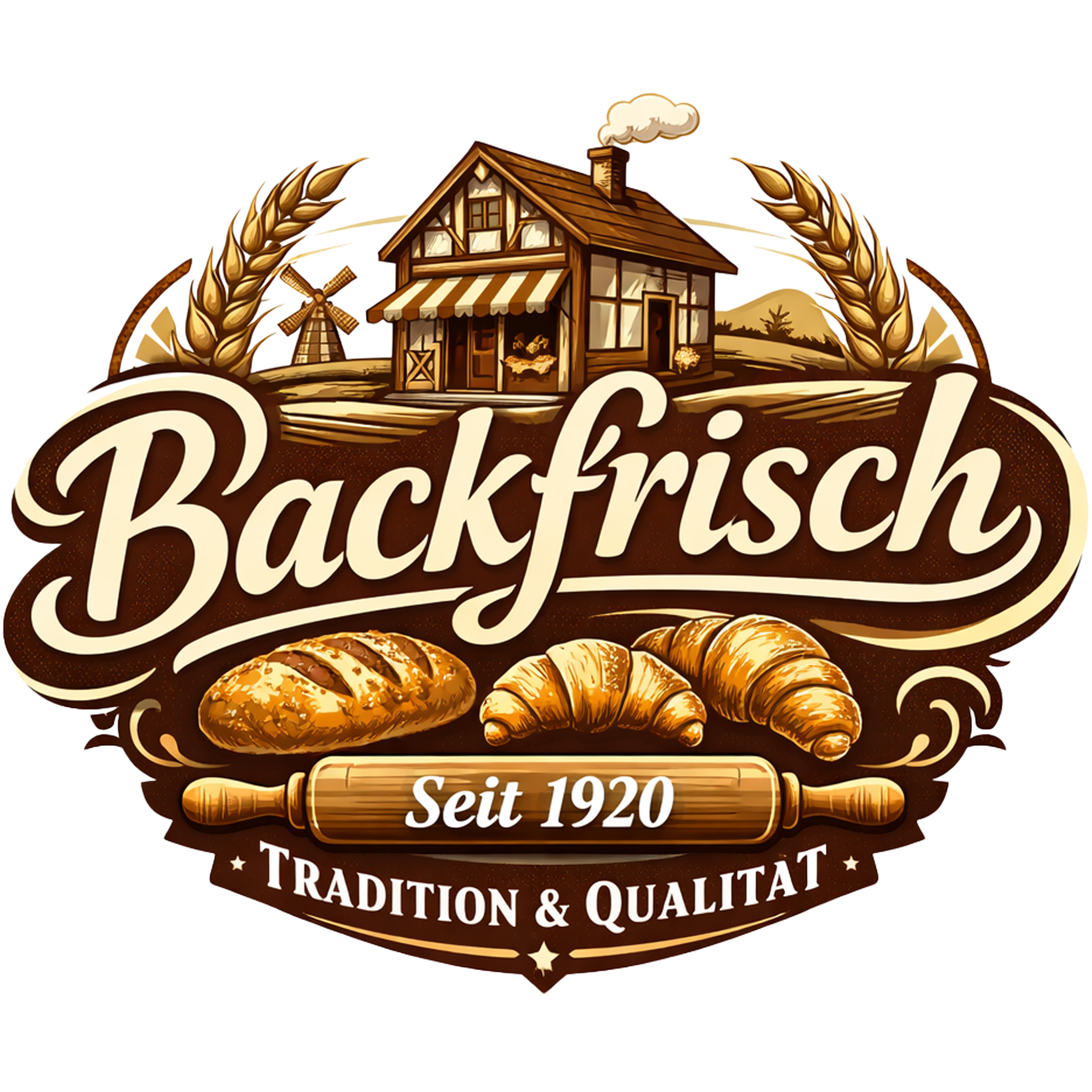 B&auml;ckerei Backfrisch Logo